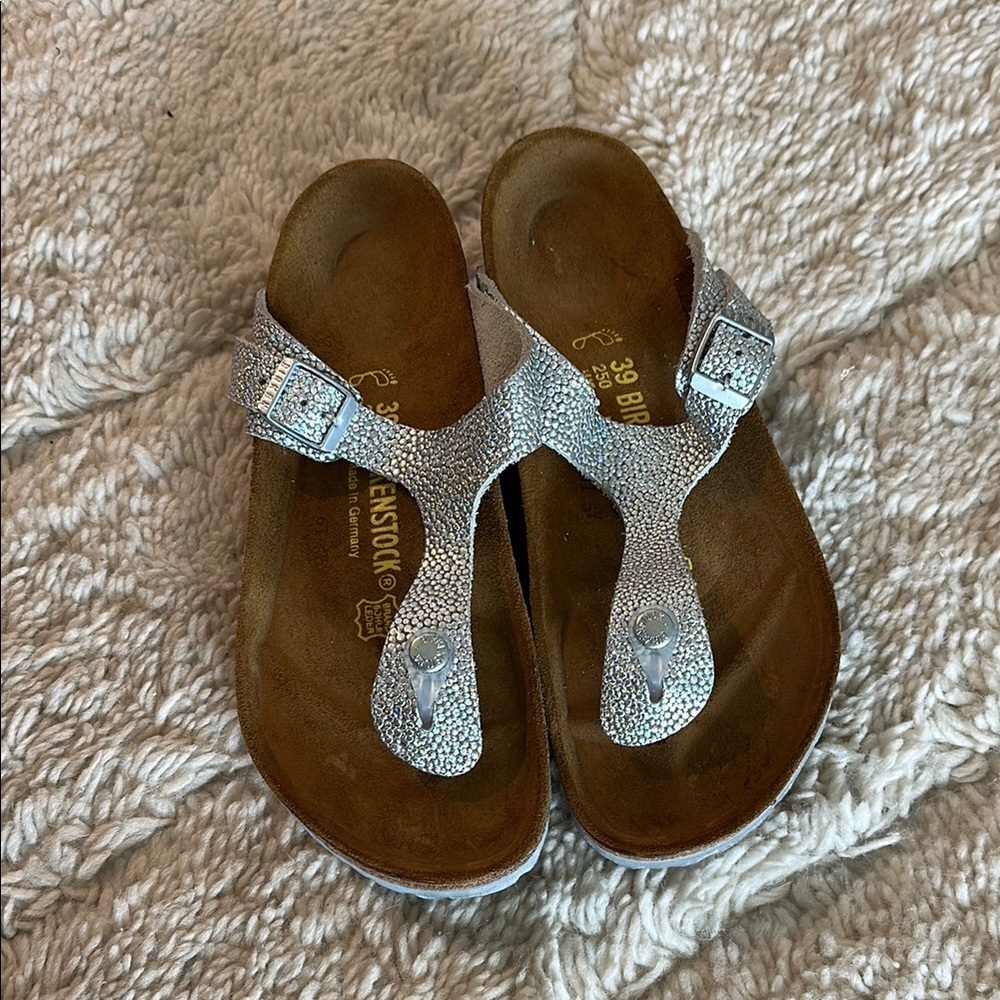 Birkenstock Silver Sandals